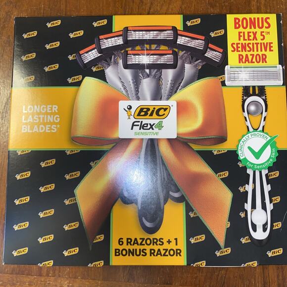 BIC Flex 4 Sensitive Other - BIC Flex 4 Sensitive Men's Disposable Razors Gift Set - 7.0 ea